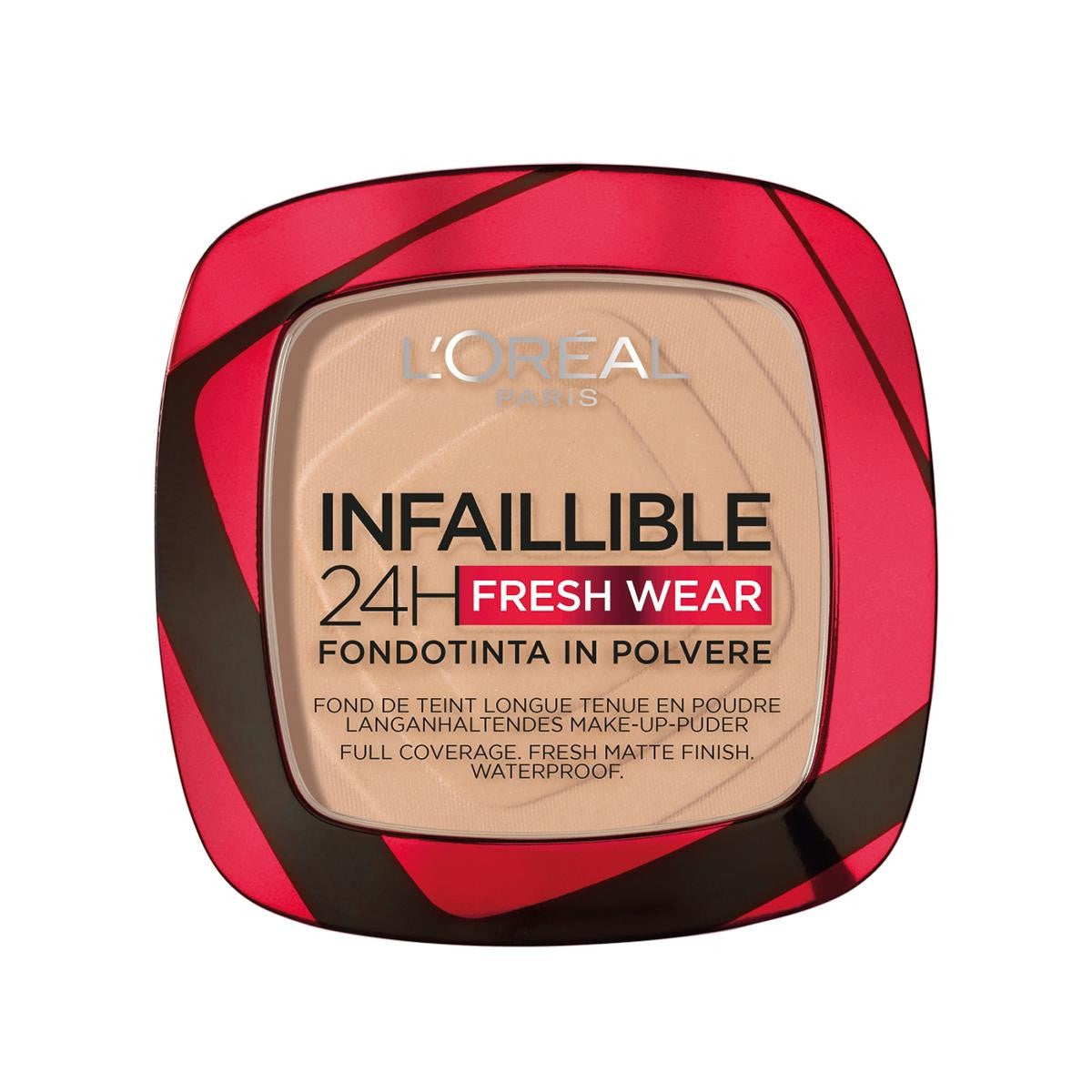 L’Oréal Paris Infaillible 24H Fresh Wear Fondotinta in Polvere Lunga Tenuta No Transfer