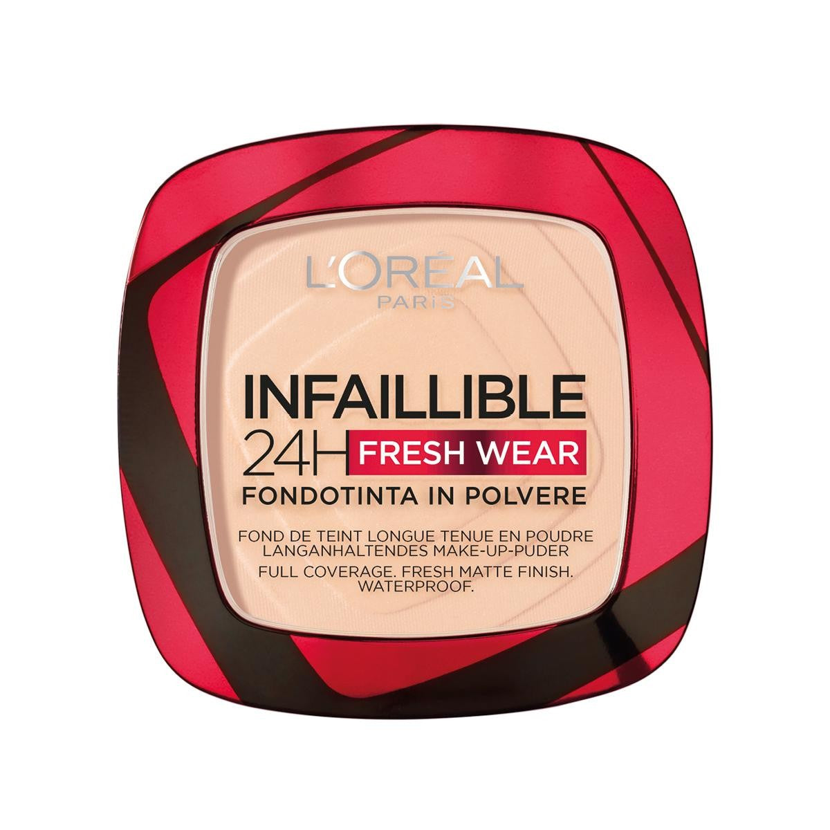 L’Oréal Paris Infaillible 24H Fresh Wear Fondotinta in Polvere Lunga Tenuta No Transfer