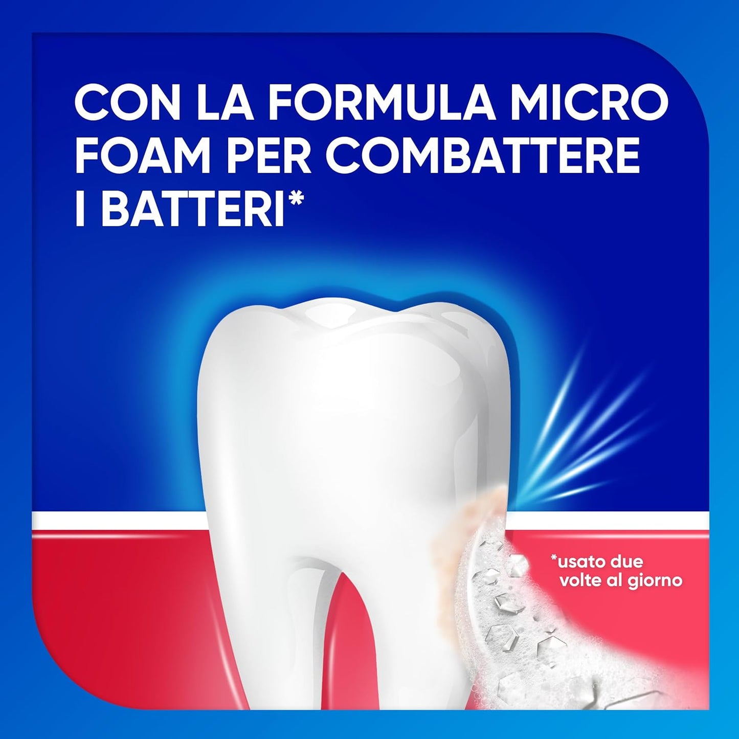 Sensodyne Sensibilità & Gengive Whitening Dentifricio Doppia Azione Micro Foam 75ml – Soluzione Clinica per Denti Sensibili e Gengive Sane