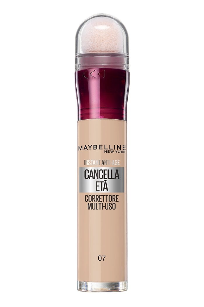 Maybelline New York Cancella Età Correttore Anti-Occhiaie Illuminante 6.8ml – Correttore Multiuso con Bacche di Goji e Haloxyl per uno Sguardo Fresco e Luminoso