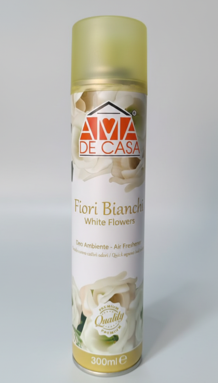 AMA De Casa Deo Ambiente Spray 300ml | Deodorante per Ambienti Rapido contro i Cattivi Odori | 6 Fragranze Disponibili | Qualità Premium