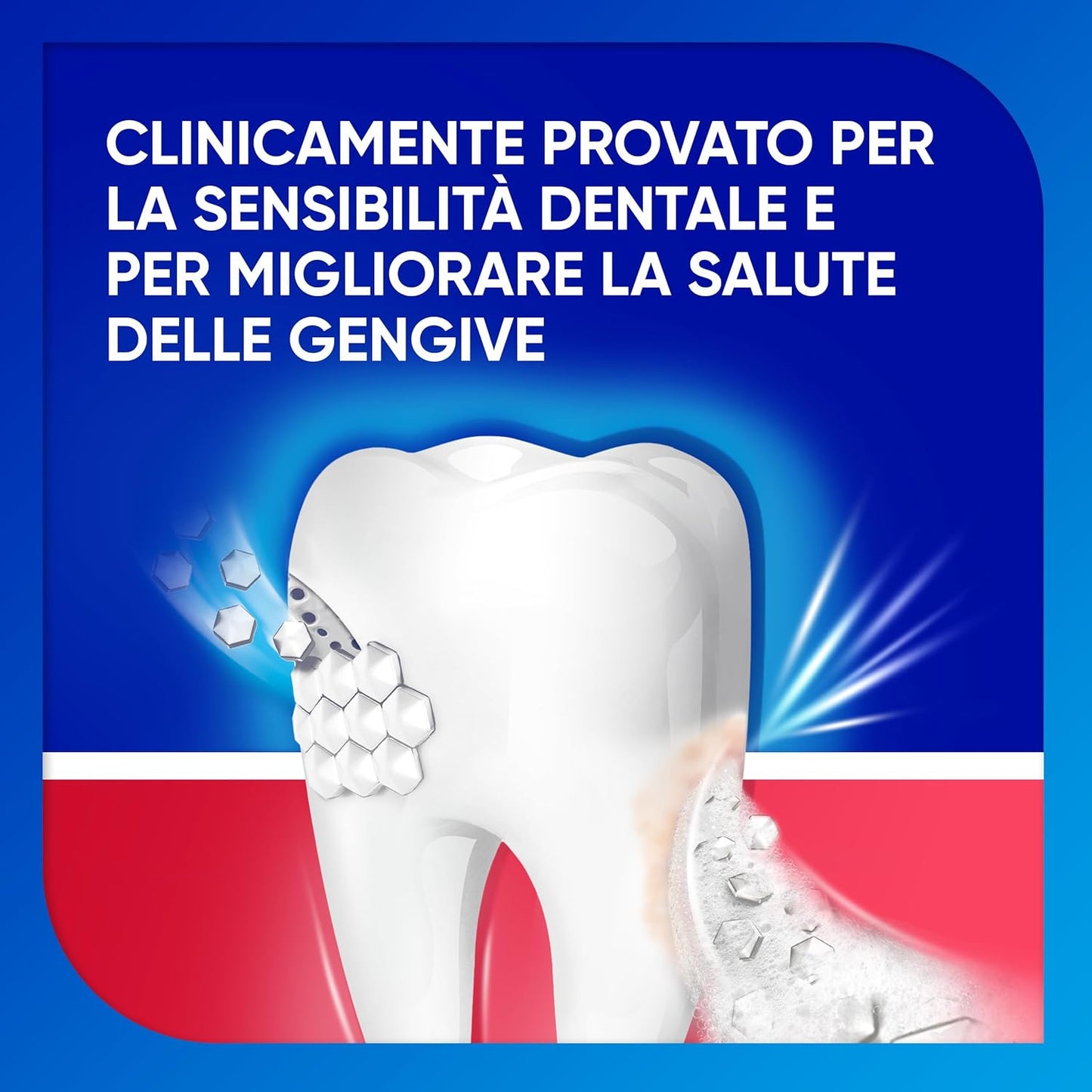 Sensodyne Sensibilità & Gengive Whitening Dentifricio Doppia Azione Micro Foam 75ml – Soluzione Clinica per Denti Sensibili e Gengive Sane
