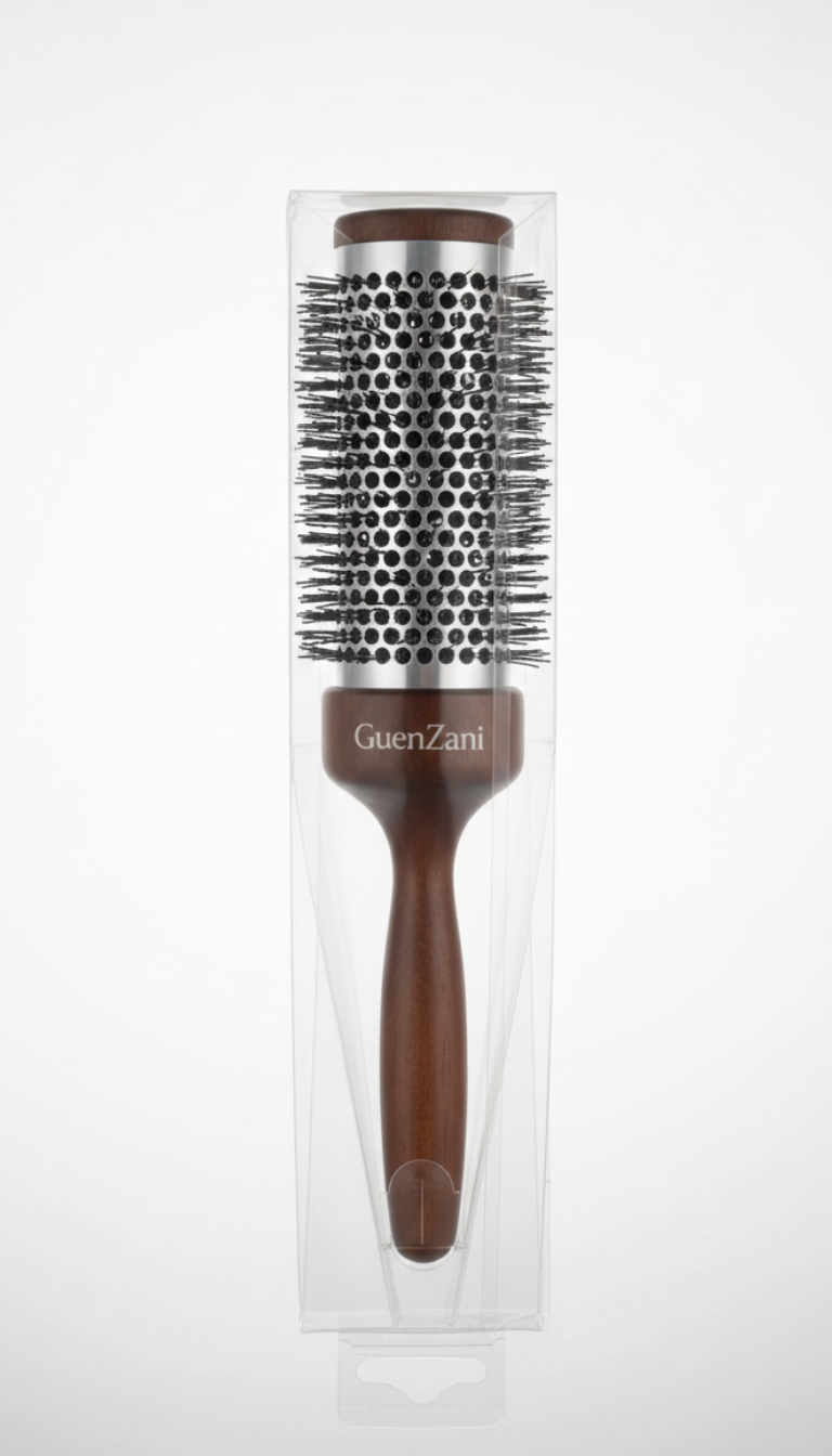 Guenzani Spazzola Termica Art. 304 | Professionale con Fusto Ventilato | Asciugatura Rapida e Styling Preciso | Ideale per Volume e Lisciatura
