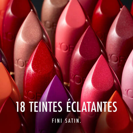 L'Oréal Paris Color Riche Satin Rossetto Idratante Alta Pigmentazione – Il Cult Make-Up Labbra all'Olio di Argan e Camelia per un Colore Intenso e Comfort Assoluto