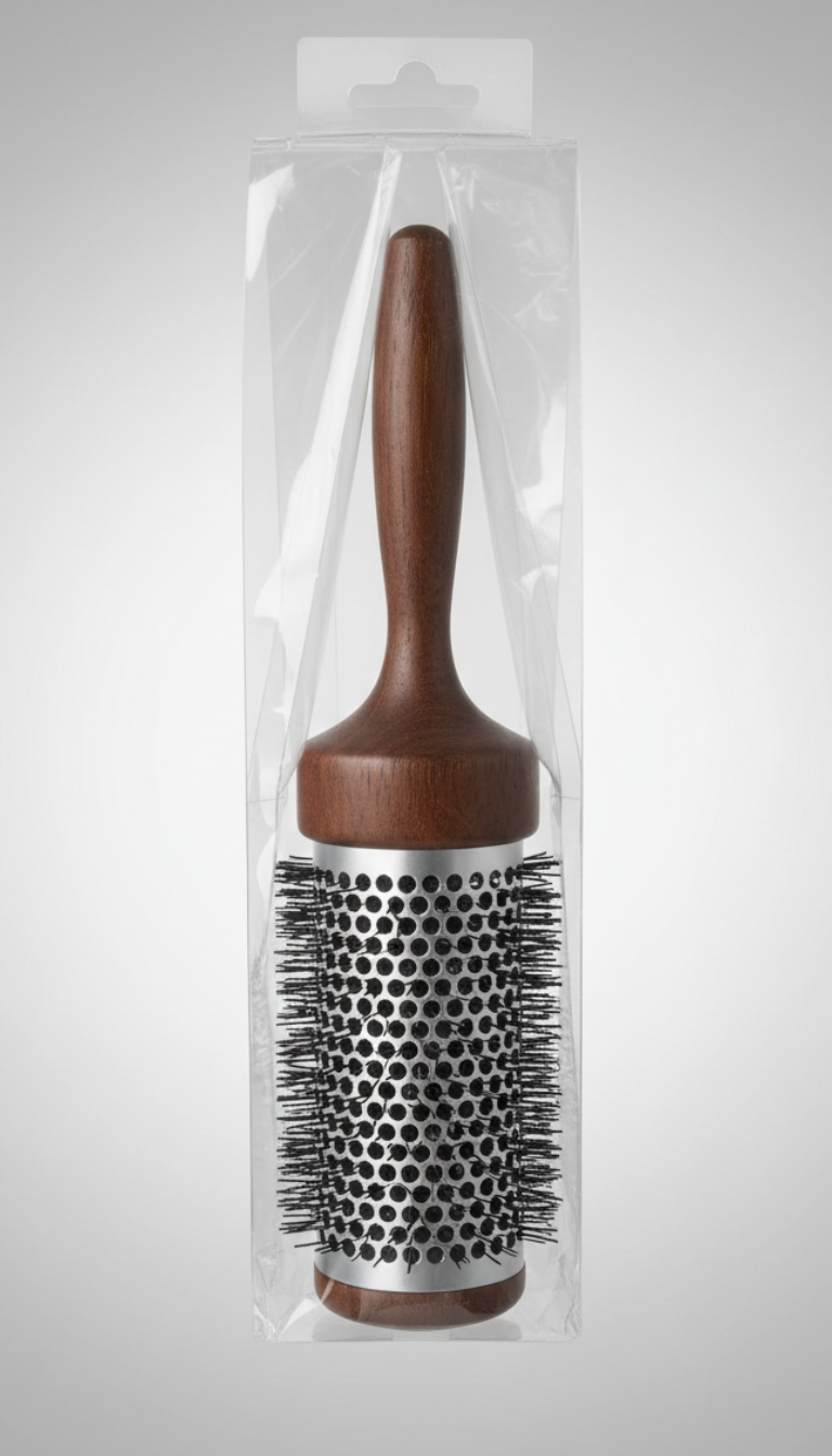 Guenzani Spazzola Termica Professionale Art. 318 | Fusto Ventilato per Asciugatura Ultra-Rapida | Ideale per Volume, Liscio e Ricci | Impugnatura Ergonomica di Alta Precisione