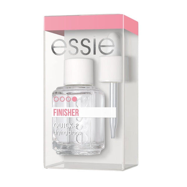 Essie Quick-E Drops Gocce Asciugatura Rapida Smalto Professionali – Trattamento Manicure Istantaneo Anti-Graffio e Anti-Sbeccatura con Applicatore a Pipetta
