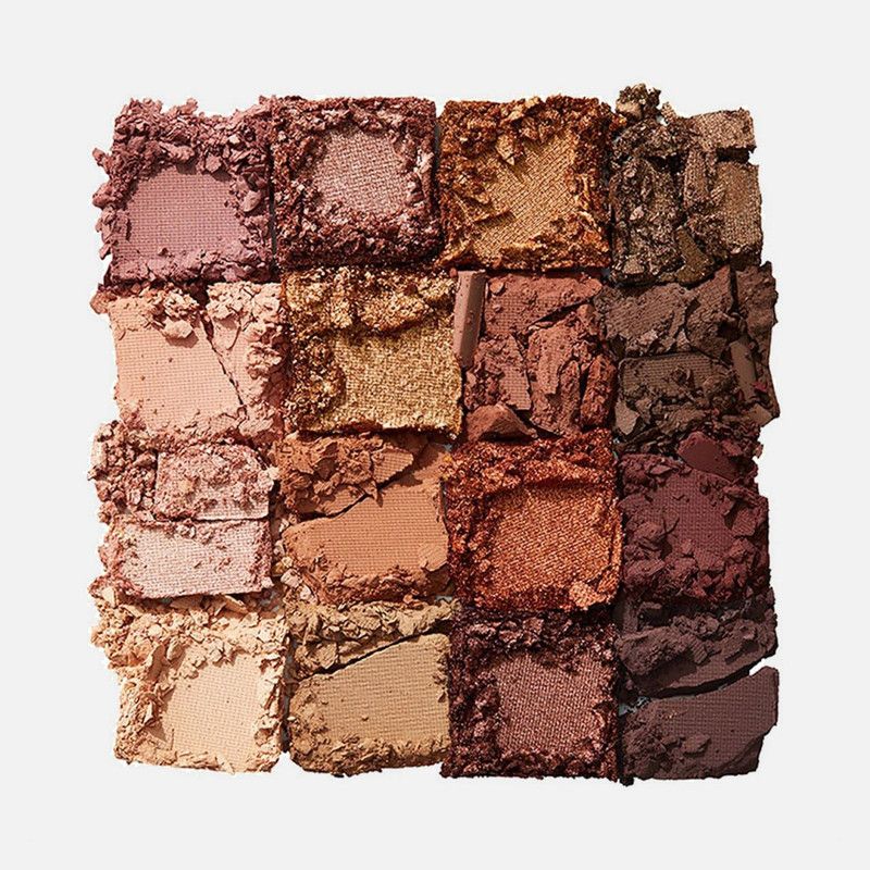 Maybelline New York Palette Ombretti Nudes of New York – 16 Tonalità Universali ad Alta Pigmentazione – Formula Cremosa con Talco Micronizzato Anti-Gessoso (18 g)