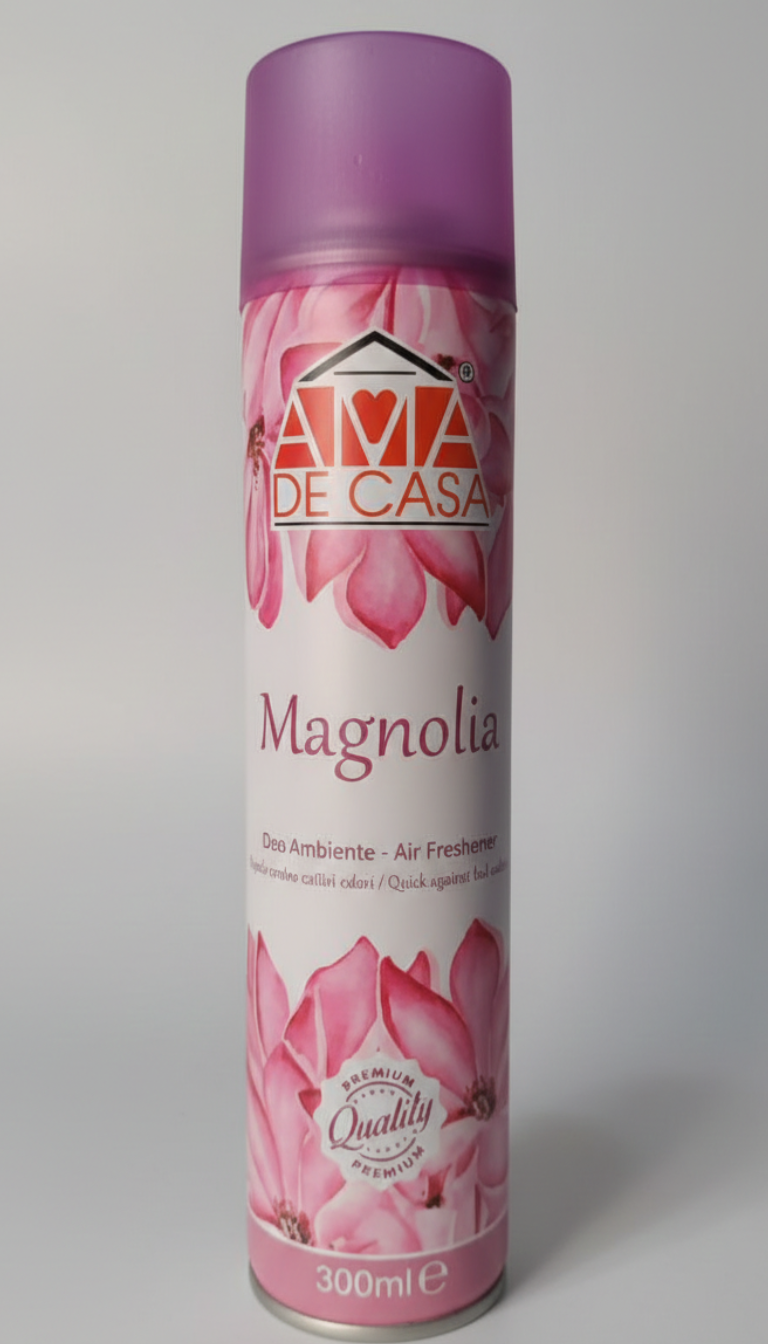 AMA De Casa Deo Ambiente Spray 300ml | Deodorante per Ambienti Rapido contro i Cattivi Odori | 6 Fragranze Disponibili | Qualità Premium