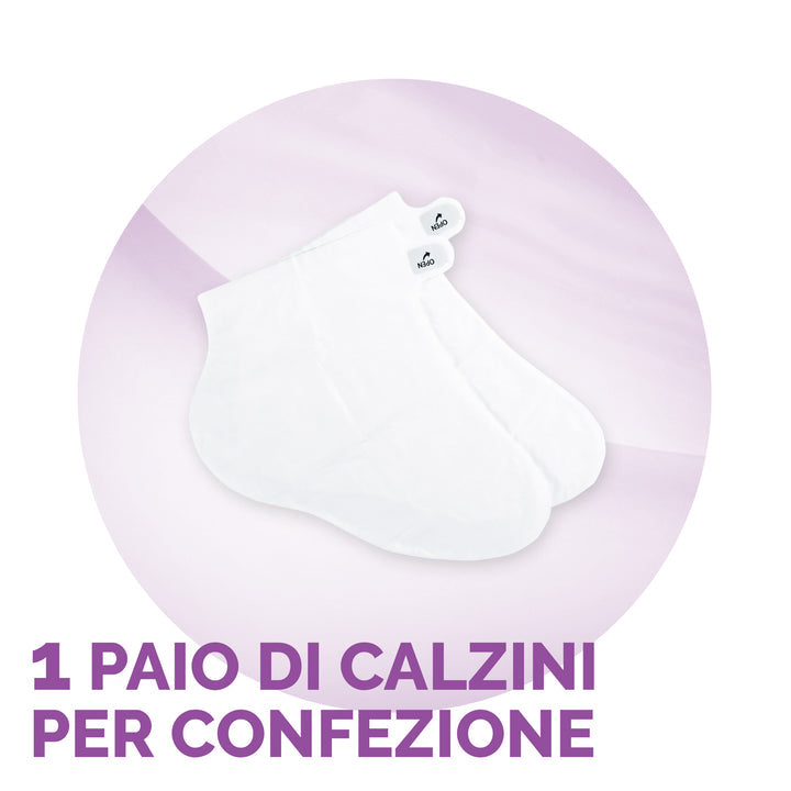 Scholl Expert Care PediMask Nutriente Lavanda 2x10g | Maschera Piedi Relax con Tecnologia Hydro'Restor™ | Idratazione Profonda 24 Ore | Trattamento Calzino 20 Minuti