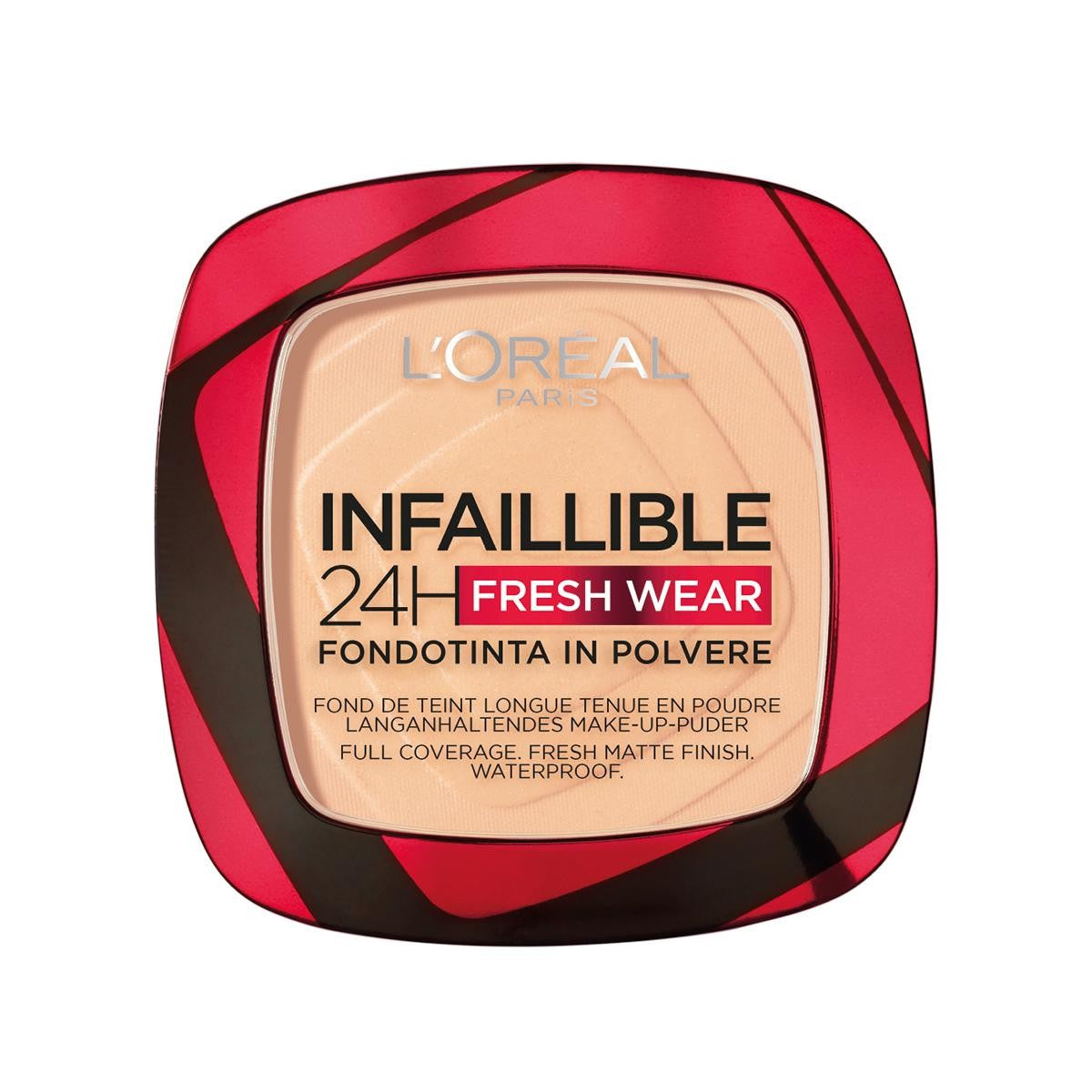 L’Oréal Paris Infaillible 24H Fresh Wear Fondotinta in Polvere Lunga Tenuta No Transfer