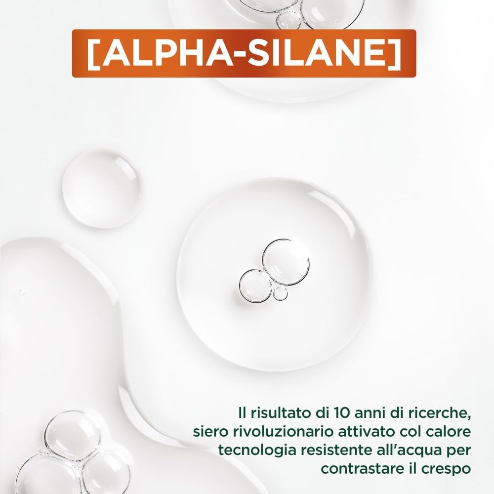 Garnier Fructis Siero Termoattivato Lisci Impeccabili 50ml – Termoprotettore 230°C con Tecnologia Alpha Silane – Effetto Liscio 10 Giorni