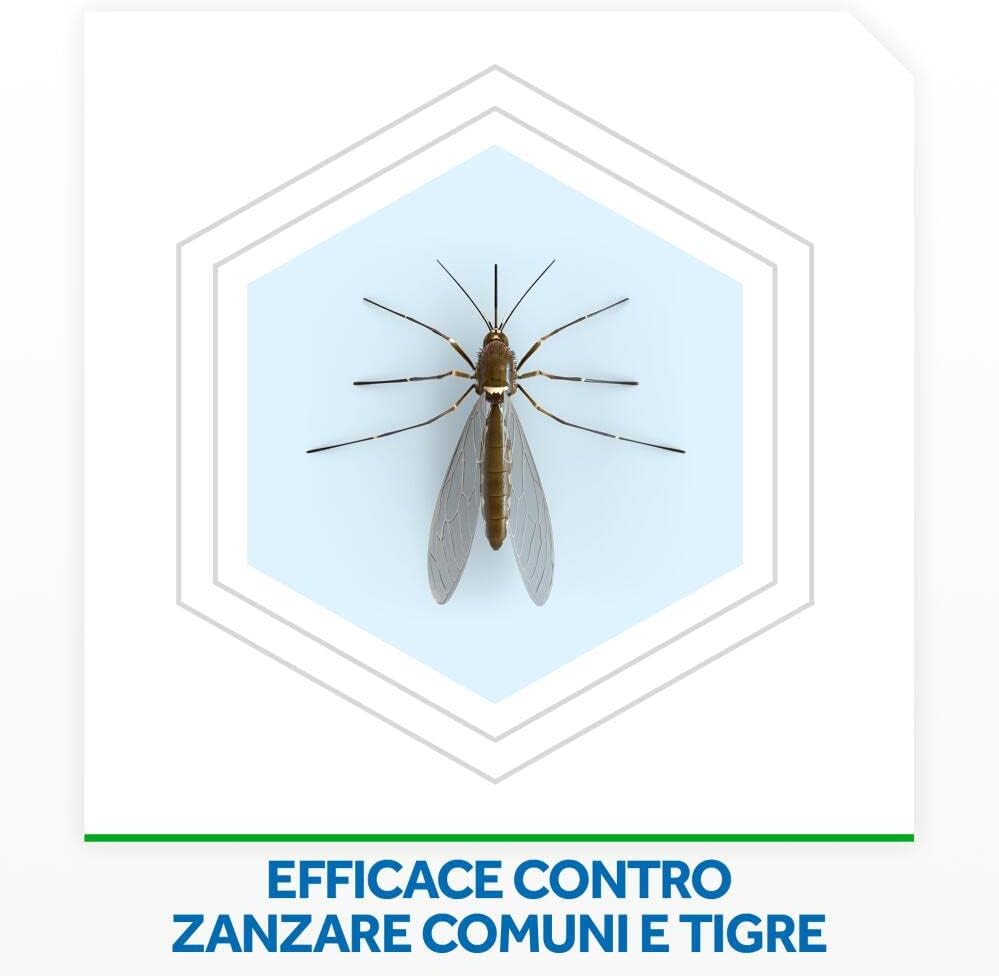 Raid Liquido Elettrico Antizanzare | Diffusore + Ricarica 21ml | Protezione 30 Notti contro Zanzare Comuni e Tigre
