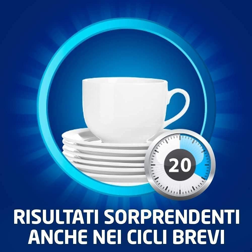 Finish Power Gel Fresh Detersivo Liquido Lavastoviglie All in 1 600ml – Azione Sgrassante Residui 24H