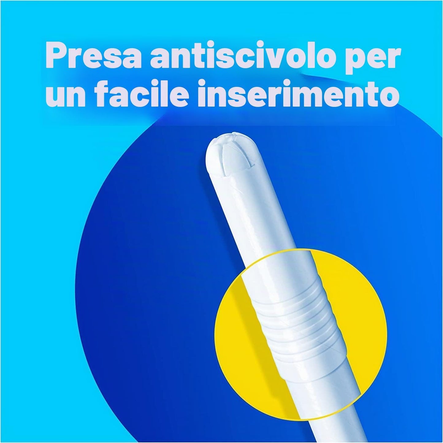 Tampax Non Plastic Super 20 Pezzi | Assorbenti Interni con Applicatore in Cartone – Flusso Medio-Abbondante