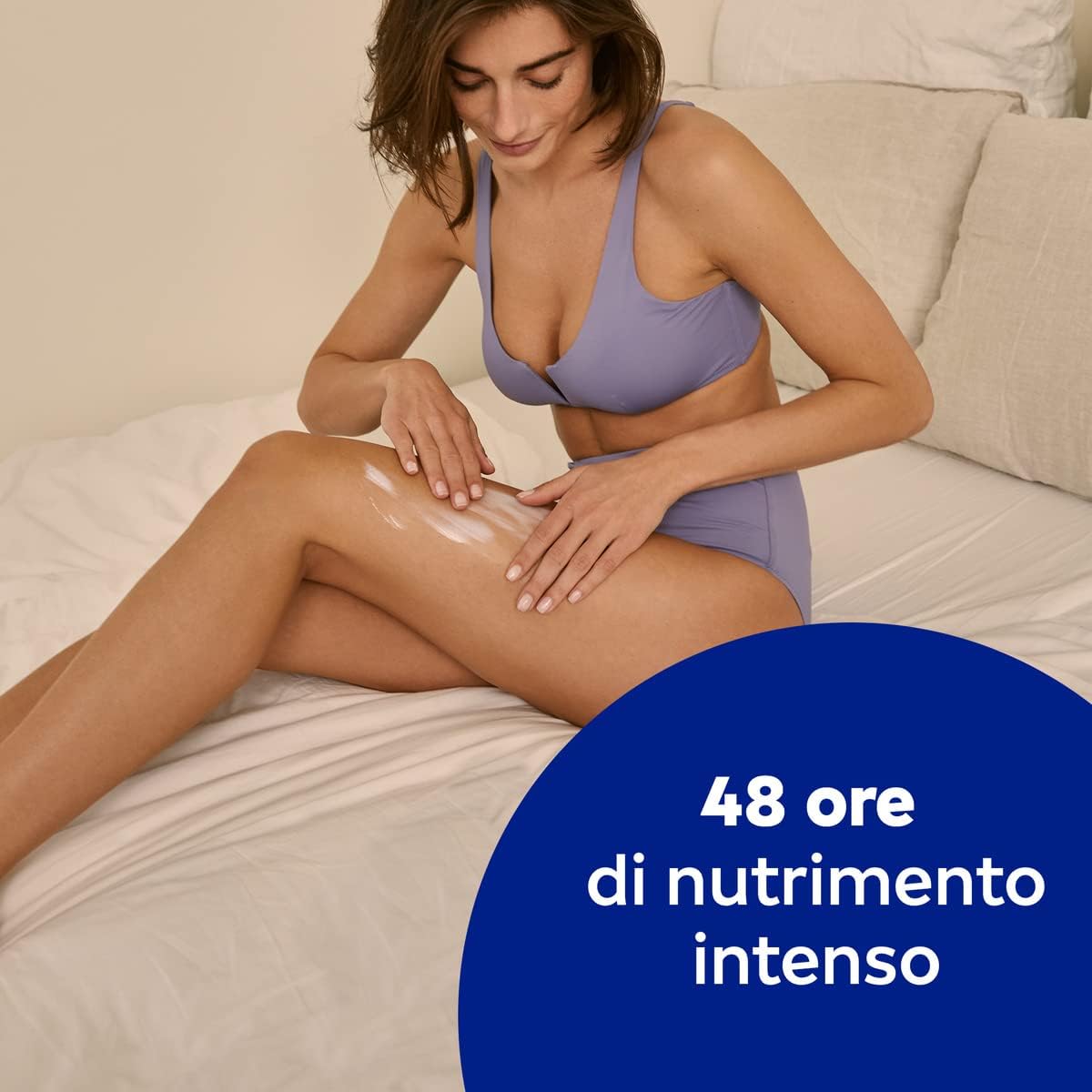 NIVEA Crema Corpo Nutriente 5in1 500ml Fluido Idratante 48h con Olio di Mandorla e Vitamina E per Pelle Secca e Molto Secca Maxi Formato con Dispenser Avella Magazzini