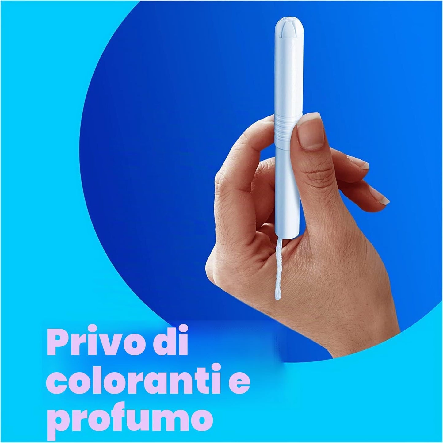 Tampax Non Plastic Super 20 Pezzi | Assorbenti Interni con Applicatore in Cartone – Flusso Medio-Abbondante