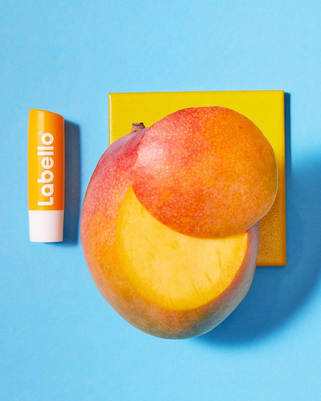 Labello Mango Shine Burrocacao 4.8g Burro di Karité – Balsamo Labbra Vegano Idratazione 24h e Tocco Fruttato