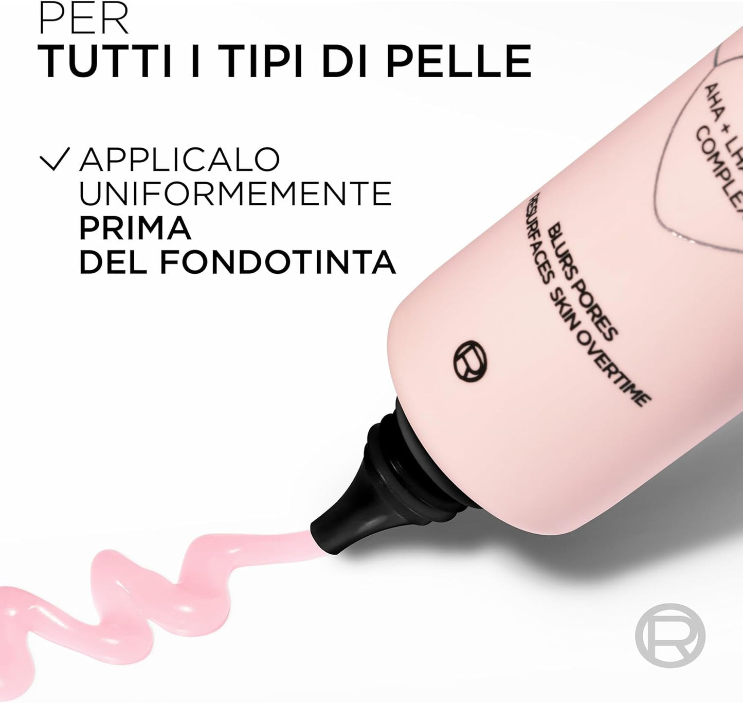 L'Oréal Paris Prime Lab 24H Pore Minimizer Primer – Base Trucco Affinante con 1% AHA + BHA + LHA – Minimizza i Pori Istantaneamente e Uniforma l'Incarnato 24H, 30 ml