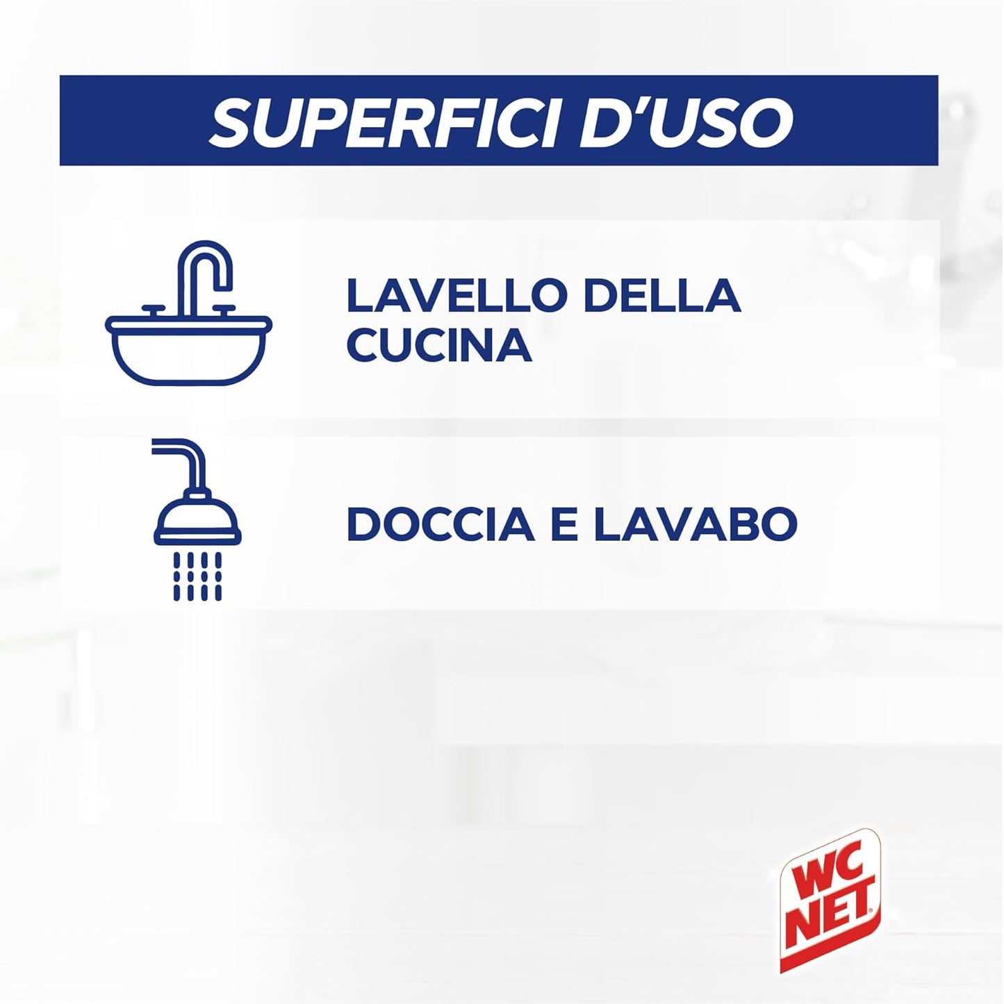 WC Net Professional Sturascarichi Azione Totale 1000ml | Gel Disgorgante 5 in 1 | Scioglie Ingorghi e Protegge Tubature