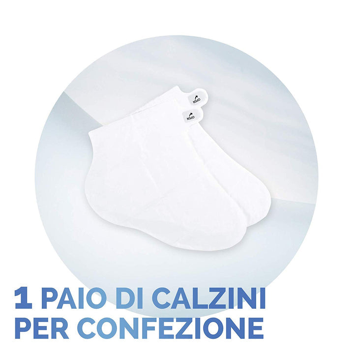 Scholl Expert Care PediMask Nutriente 2x10g | Maschera Piedi all'Olio di Macadamia | Tecnologia Hydro'Restor™ per Idratazione 24 Ore | Trattamento in Calzino 20 Minuti