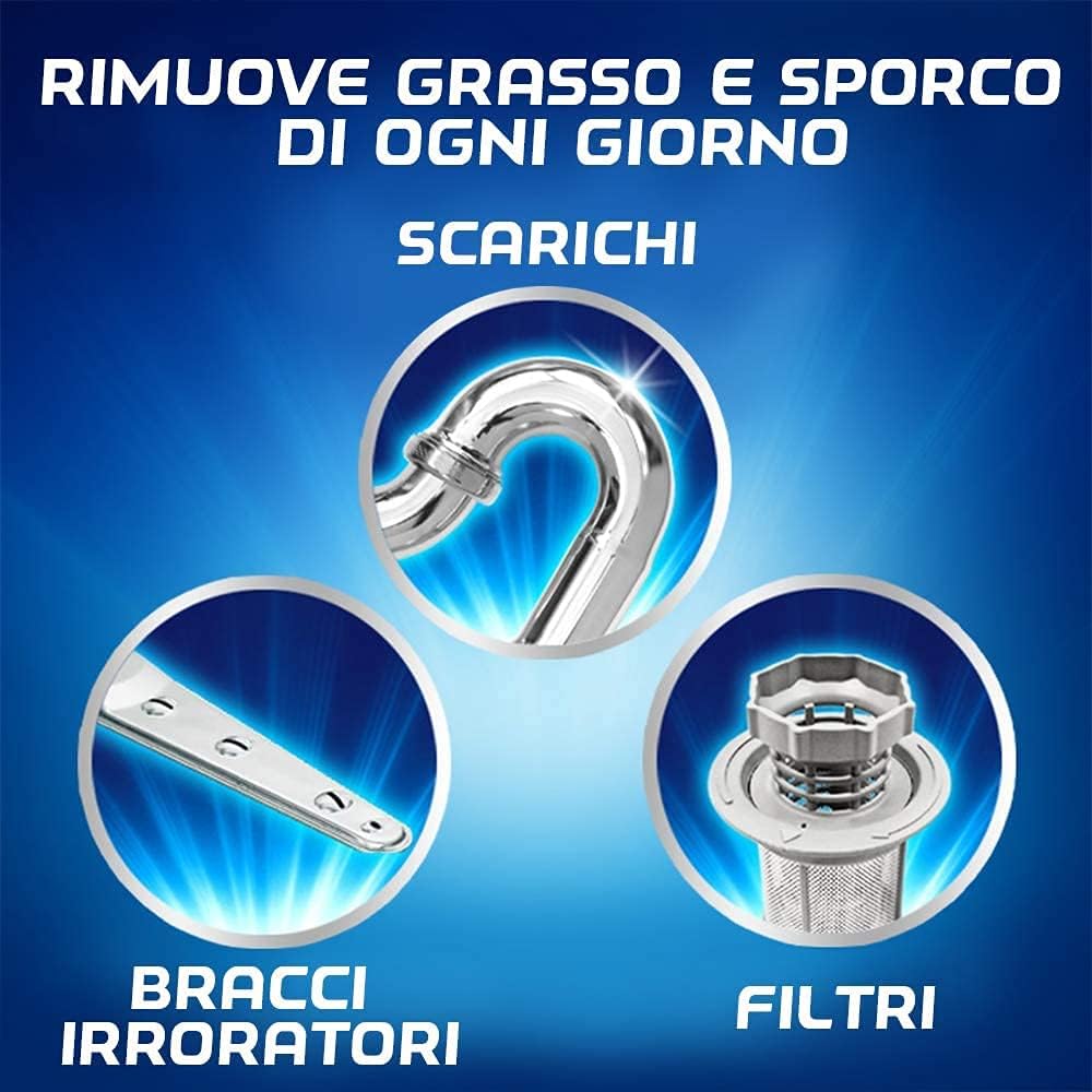 Finish Curalavastoviglie Ciclo Pieno Tabs (3x17g) – Igiene Totale & 100% Potere Sgrassante Extra