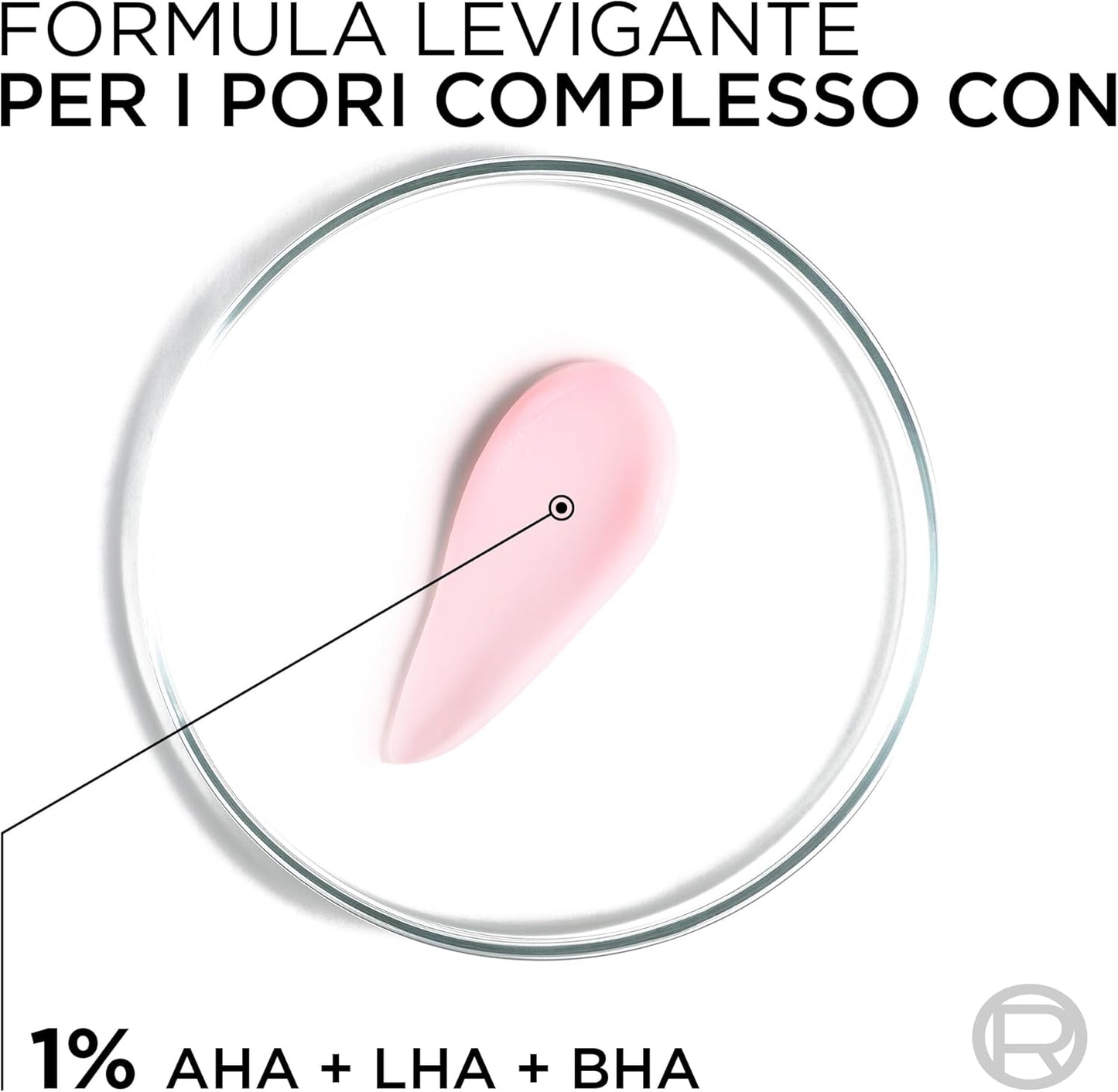 L'Oréal Paris Prime Lab 24H Pore Minimizer Primer – Base Trucco Affinante con 1% AHA + BHA + LHA – Minimizza i Pori Istantaneamente e Uniforma l'Incarnato 24H, 30 ml