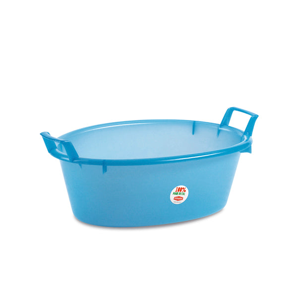 Stefanplast Multiuso Bacinella Ovale Polietilene – Resistenza Flessibile Made in Italy