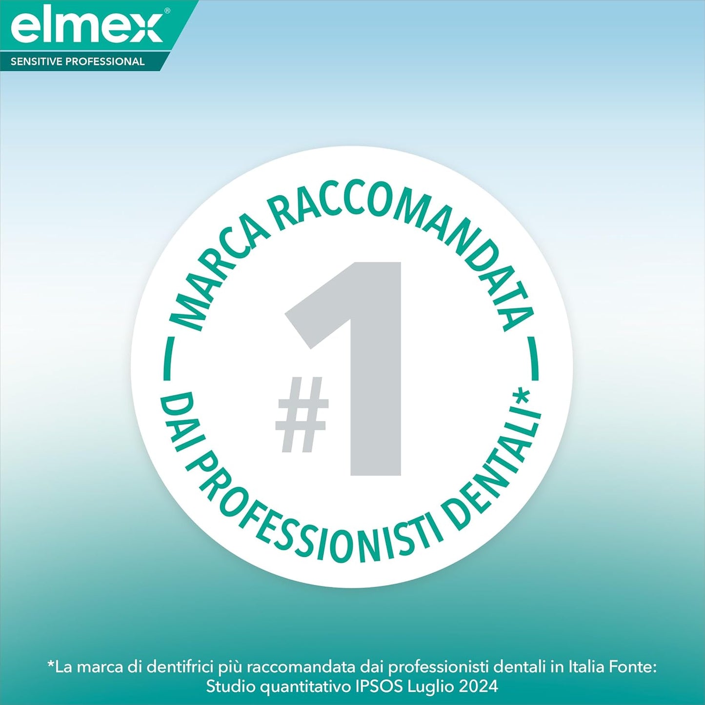 Elmex Sensitive Professional Dentifricio 75ml – Sollievo Immediato dal Dolore da Sensibilità Dentale con Tecnologia di Occlusione dei Tubuli