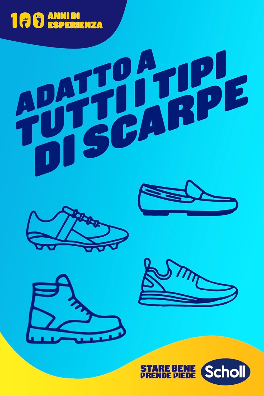 Scholl Pedorex Deodorante Piedi Spray Antitraspirante 150ml Alluminio Cloridrato – Effetto Asciutto Immediato e Protezione Totale 48H