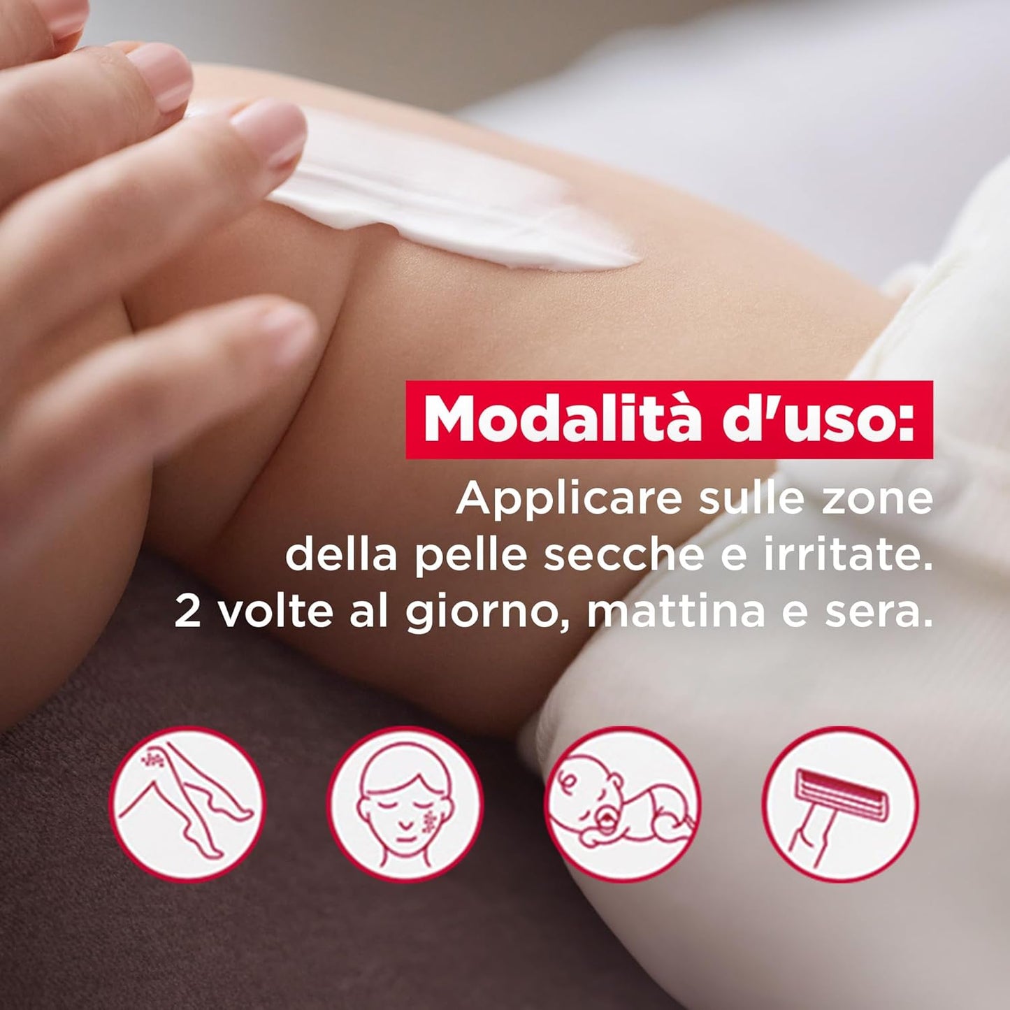 Mixa Urea Cica Repair Balm Cica+ 50ml – Balsamo Riparatore Multi-Uso – Ripara la Pelle 8 Volte più Velocemente – Per Lattanti, Bambini e Adulti
