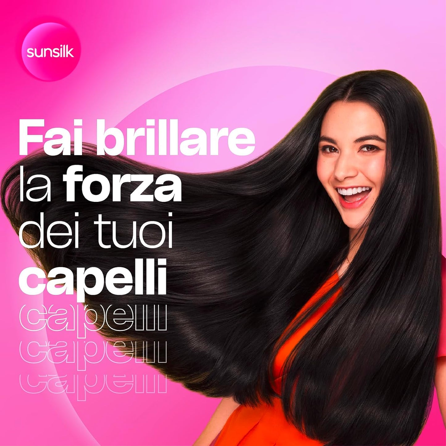 Sunsilk Scintille di Luce Balsamo 200ml – Effetto Specchio con 6% Cera-Gloss Complex, Ceramide, Olio di Jojoba e Collagene