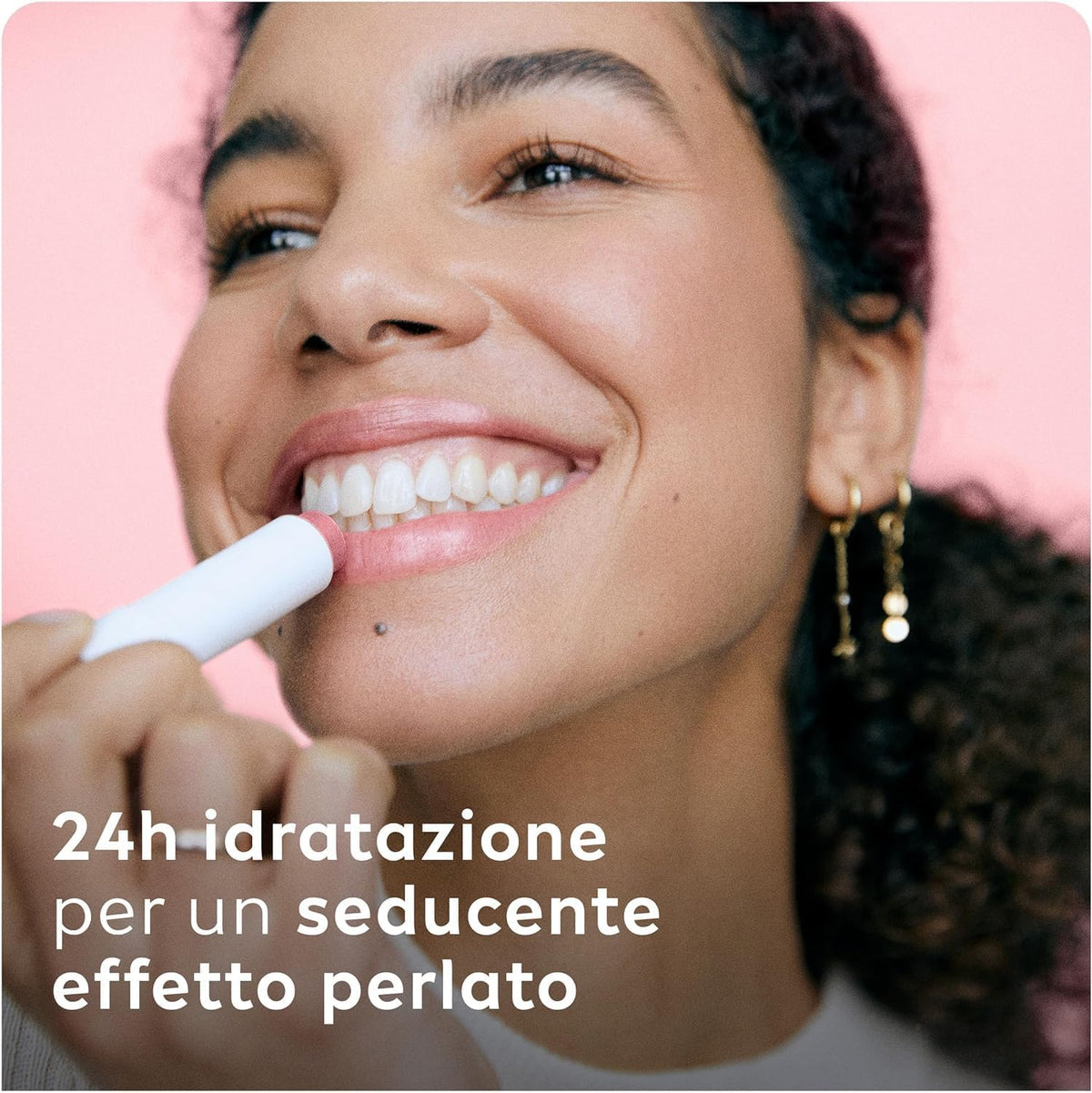 Labello Pearly Shine – Estratto di Perla e Burro di Karité Balsamo Labbra – Effetto Perla e Idratazione 24h