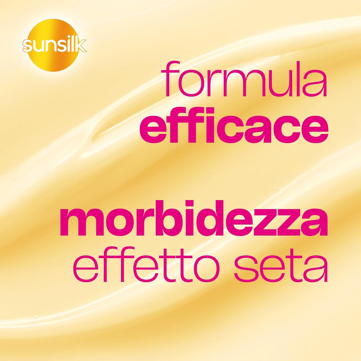 Sunsilk Shampoo Tocco di Seta 250ml | 100 Ore di Morbidezza | 2% Complex con Proteine della Seta | Effetto Anti-Crespo