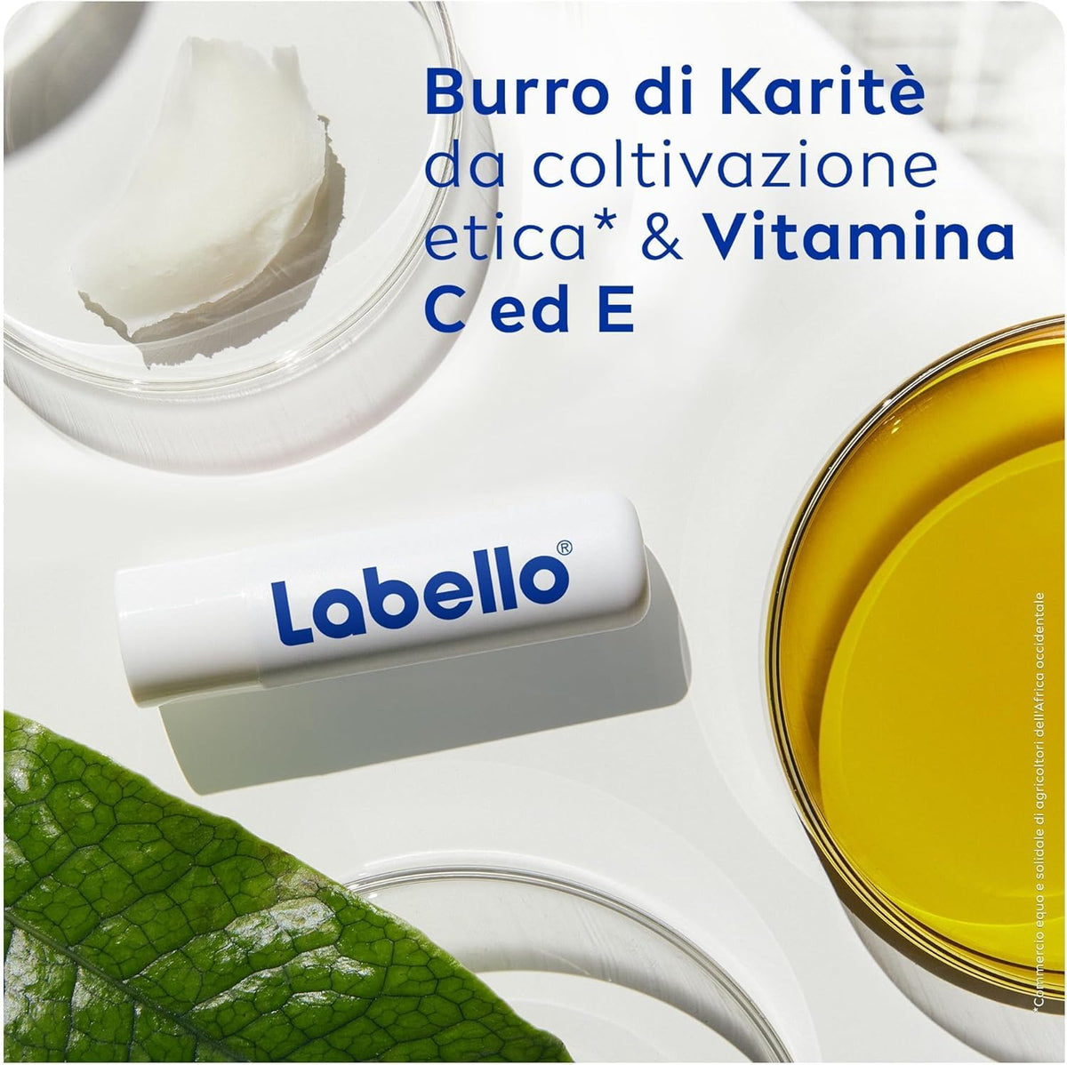 Labello Med Repair SPF15 Burro di Karité – Balsamo Labbra Riparatore Clinicamente Testato Idratazione 24h Sollievo Immediato