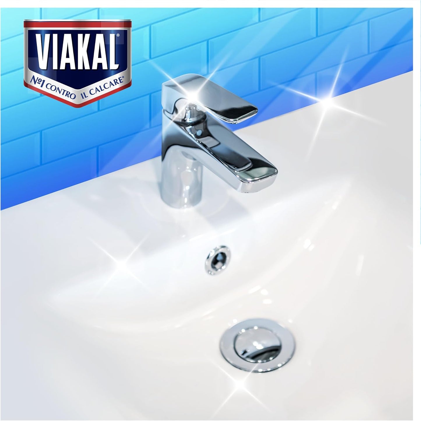 Viakal Igienizzante Casa 470ml (Formato Speciale) | Anticalcare & Azione Antibatterica | Tecnologia Anti-Goccia | Igiene Profonda per Bagno e Cucina