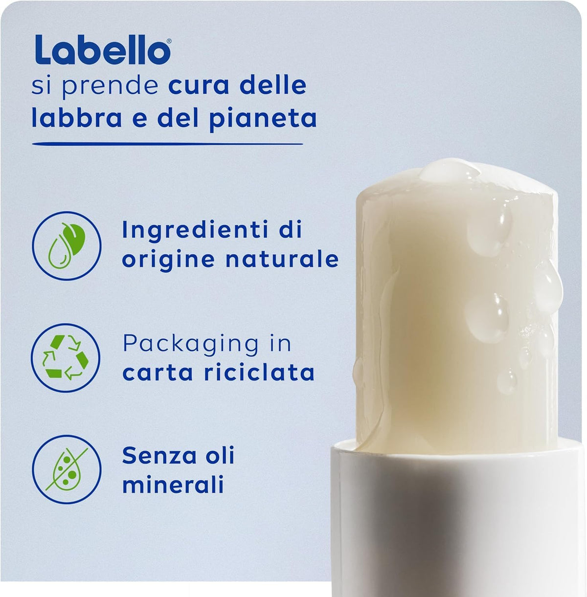Labello Med Repair SPF15 Burro di Karité – Balsamo Labbra Riparatore Clinicamente Testato Idratazione 24h Sollievo Immediato