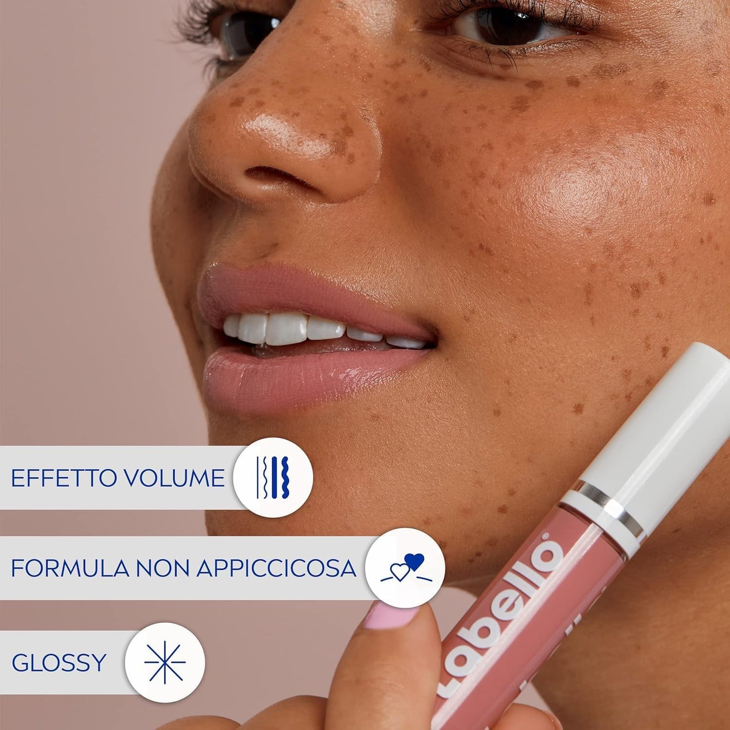 Labello Lip Oil Dress Nude 5.5ml Oli 100% Naturali – Gloss Idratante Effetto Diamante Volumizzante Senza Oli Minerali