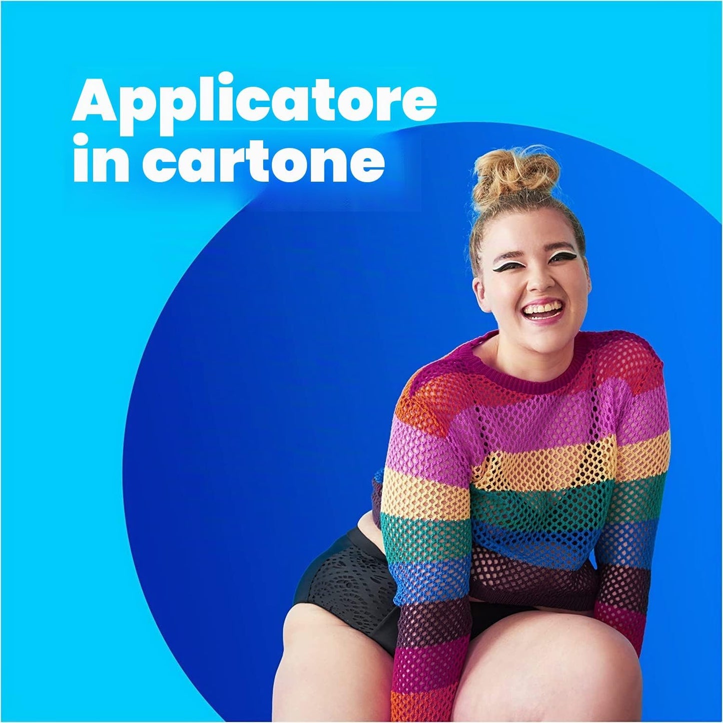 Tampax Non Plastic Super 20 Pezzi | Assorbenti Interni con Applicatore in Cartone – Flusso Medio-Abbondante