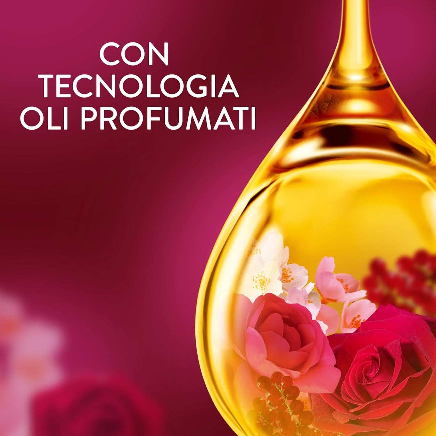 Lenor Ammorbidente Lavatrice Concentrato 87 Lavaggi | Gelsomino Scarlatto e Rose di Mai | Tecnologia Olii Profumati | 1,827 Litri