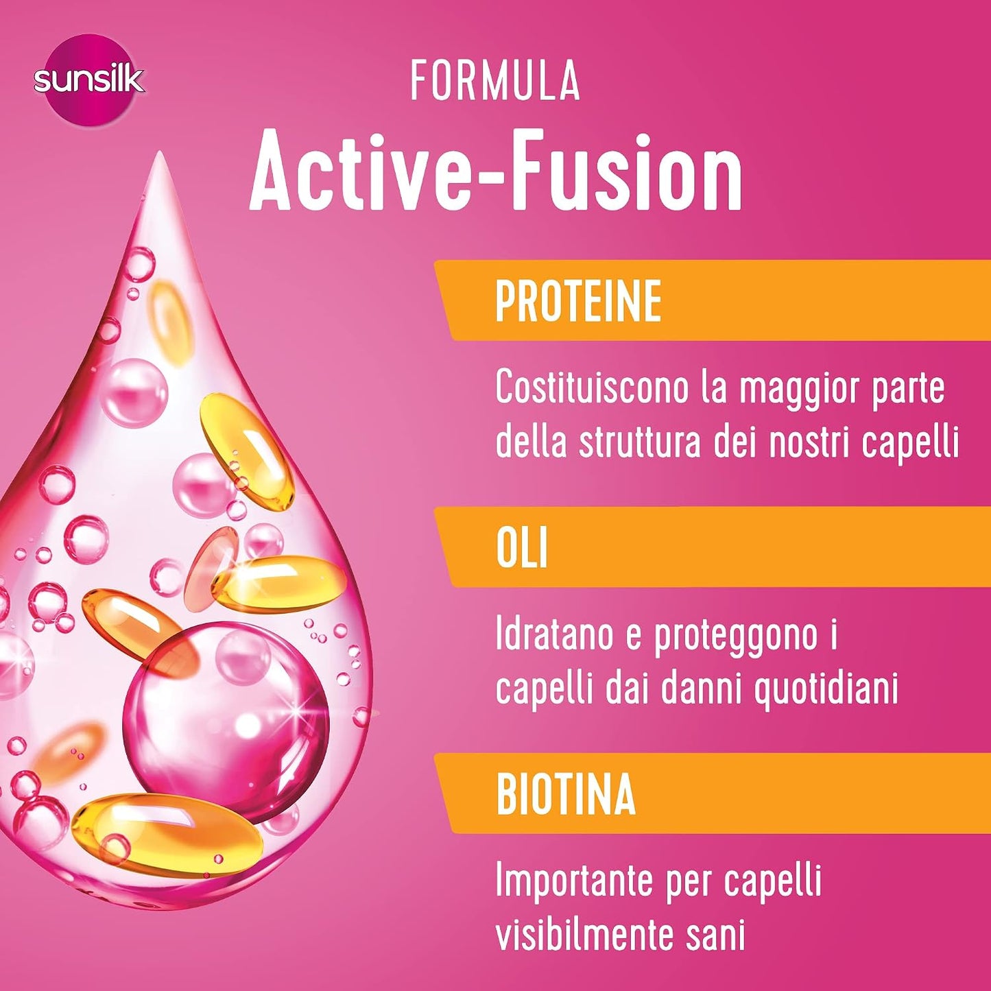 Sunsilk Shampoo Scintille di Luce – Formato XXL – Per Capelli Spenti e Crespi – Azione Illuminante e Disciplinante