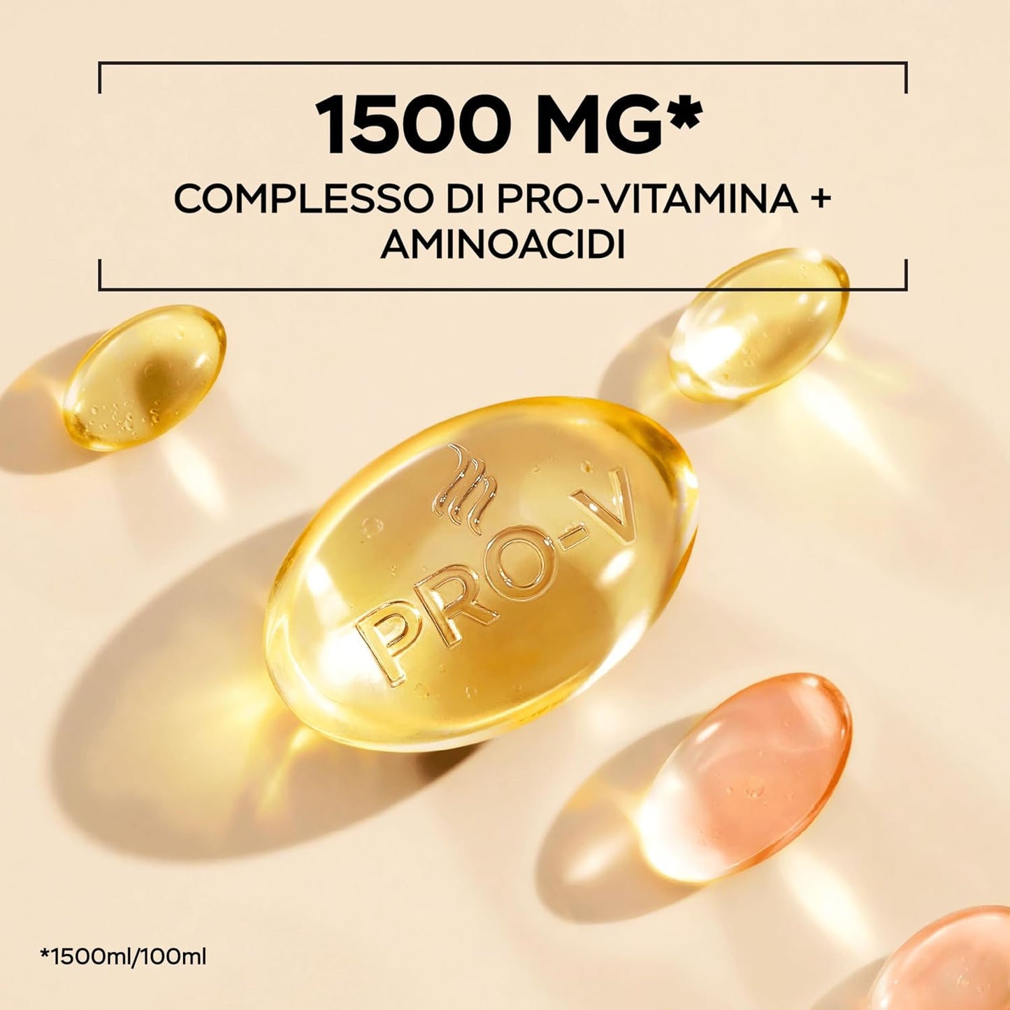 Pantene Pro-V Grow Abundant Balsamo Anti-Caduta 250ml 1500mg Pro-V B5 e Aminoacidi – Capelli Fini 5 Volte Più Forti e Resistenti alla Rottura