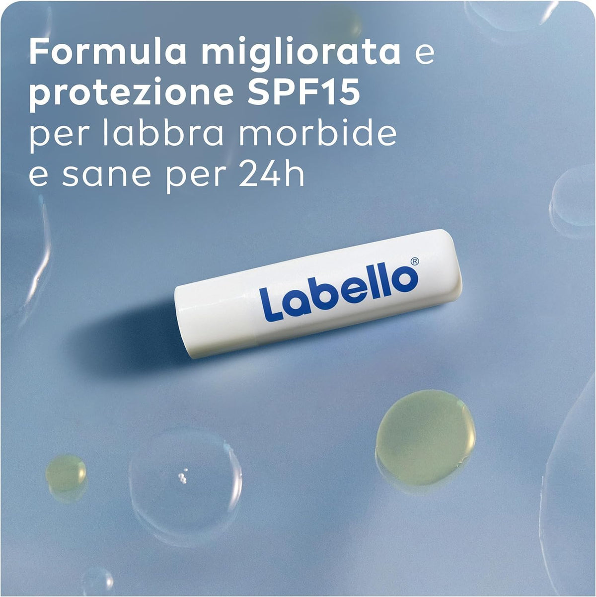 Labello Med Repair SPF15 Burro di Karité – Balsamo Labbra Riparatore Clinicamente Testato Idratazione 24h Sollievo Immediato