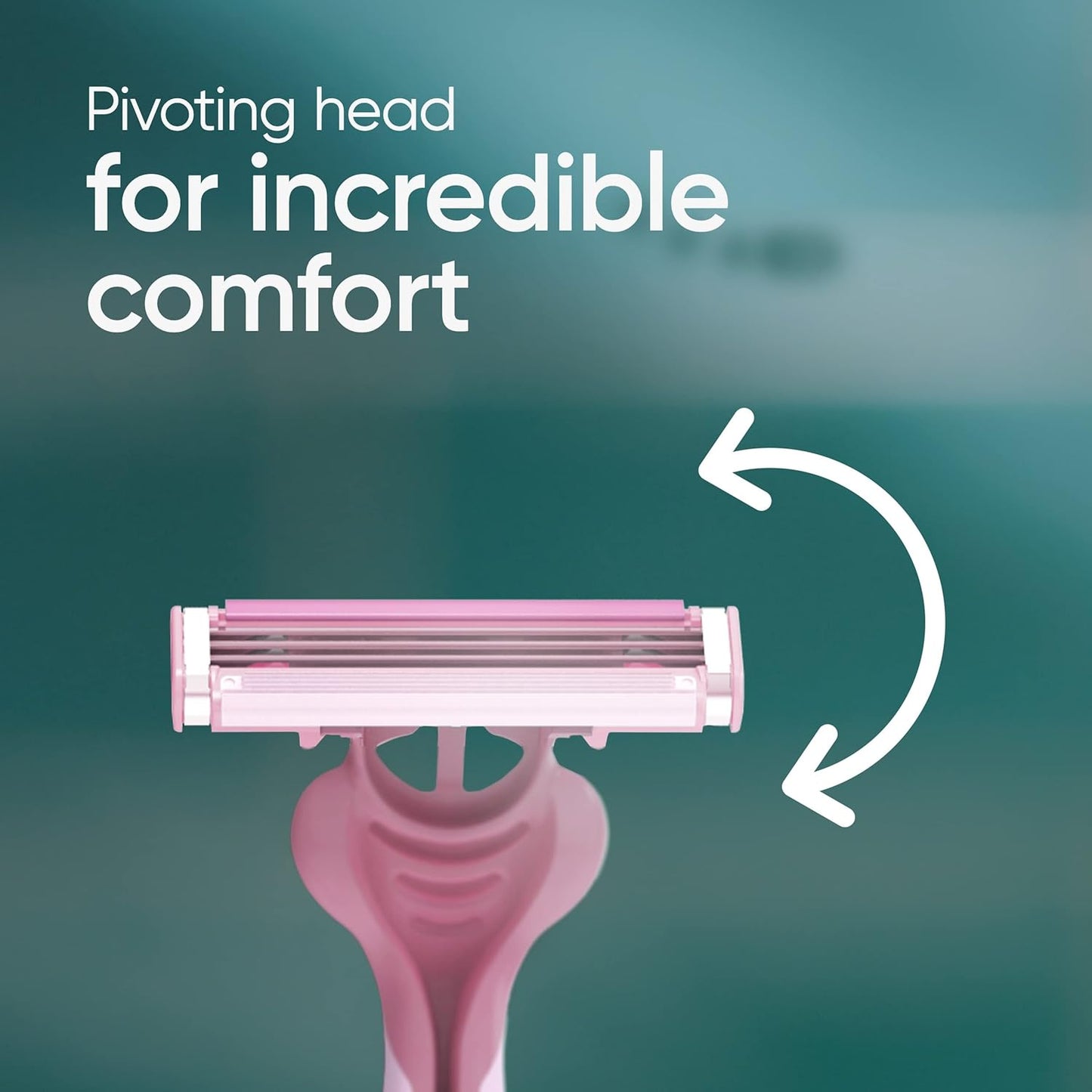 Gillette Simply Venus 3 Rasoio Donna Usa e Getta | Confezione Risparmio 6 Pezzi | 3 Lame con Aloe Vera e Testina Oscillante