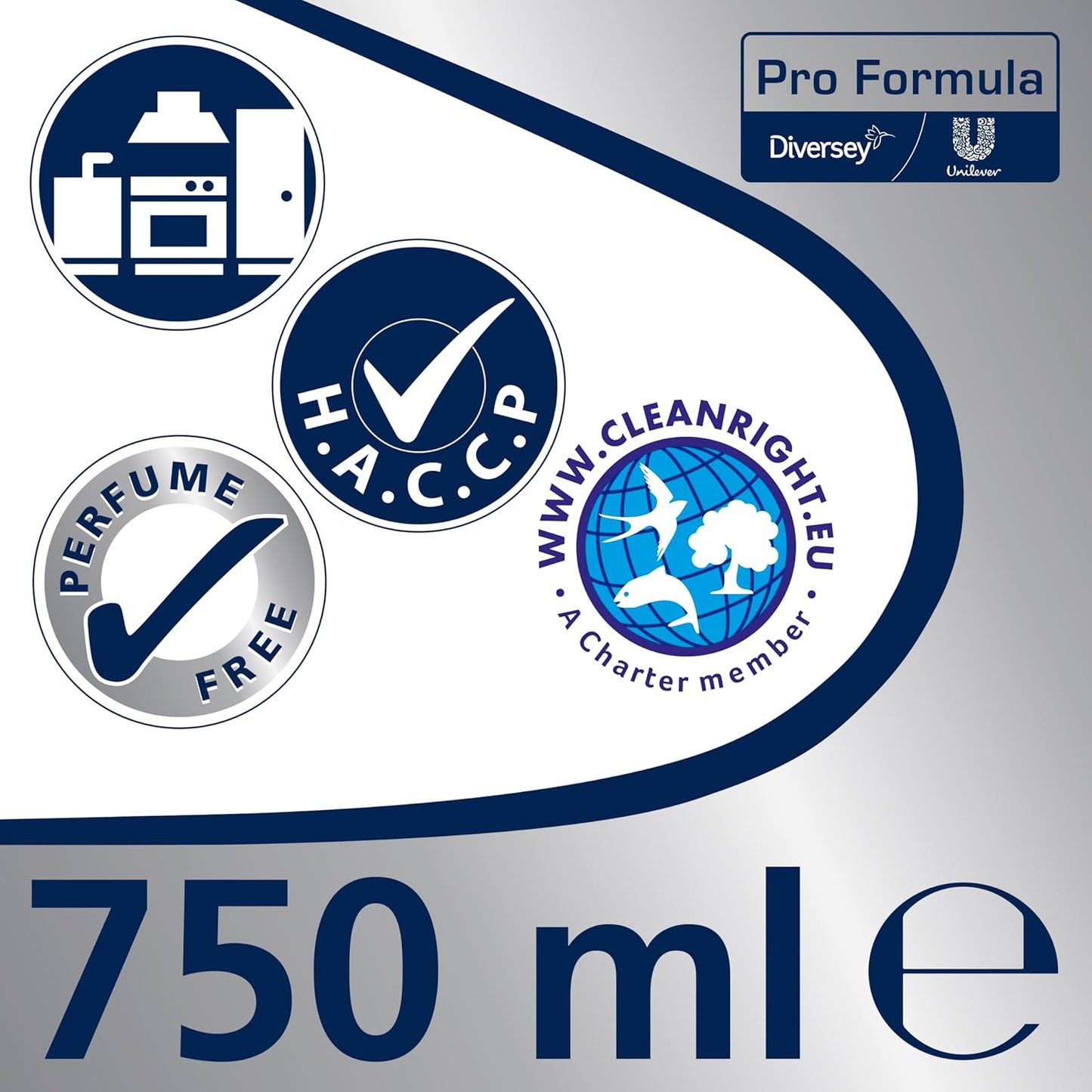 Cif Acciaio Inox Professionale – Detergente Specialistico Anti-Impronta Senza Profumo – Soluzione Horeca Brillantezza Immediata