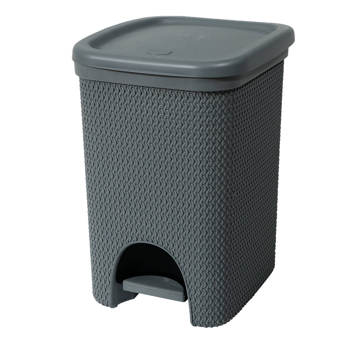 Belli e Forti Pattumiera Intreccio Line 18 Litri con Coperchio - Design Effetto Rattan - Vari Colori