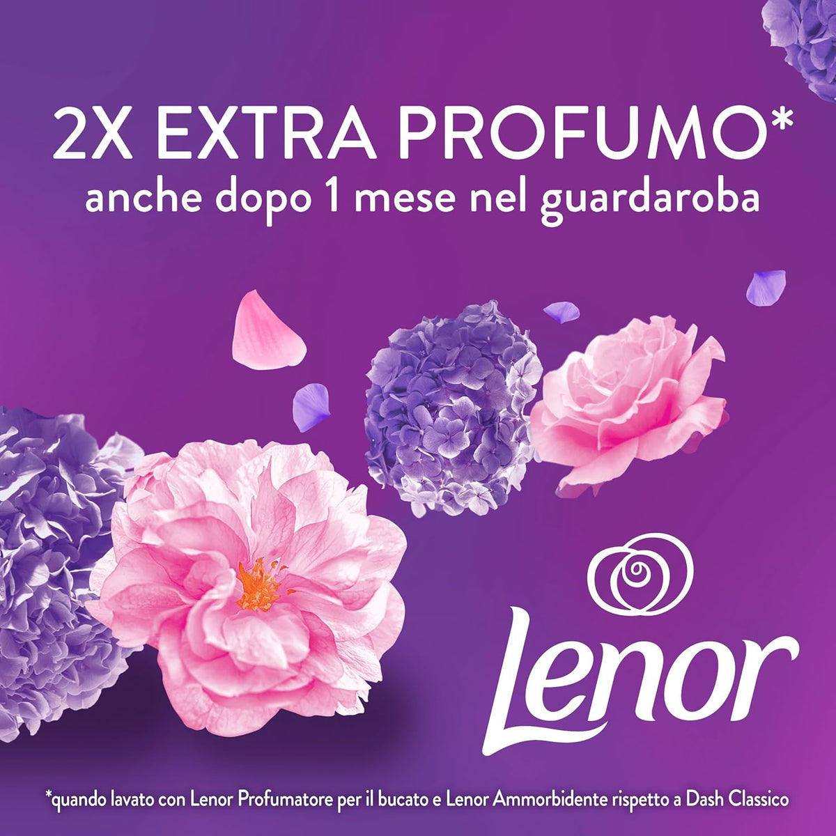 Lenor Perle Profumate Ametista Rosa 195g | Intensificatore di Profumo per Bucato | Fragranza Floreale Lussuosa a Lunga Durata