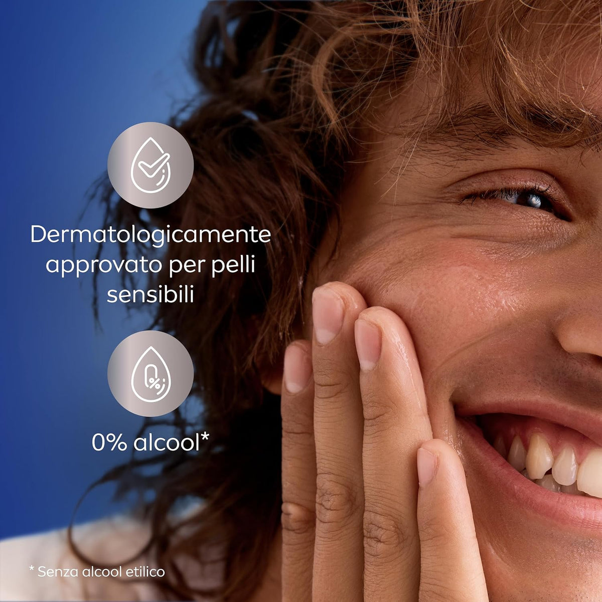 Nivea Men Sensitive Balsamo Dopobarba 100ml – 0% Alcool con Camomilla & Hamamelis – Soluzione Anti-Irritazione 5 Segni