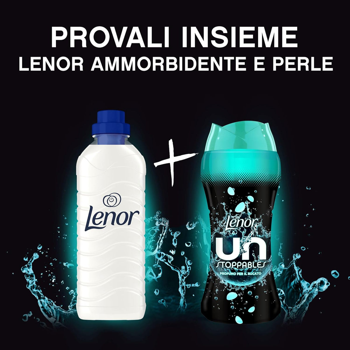 Lenor Unstoppables Perle Profumate Fresh 195g | Intensificatore di Profumo per Bucato | Fragranza Vibrante a Lunga Durata