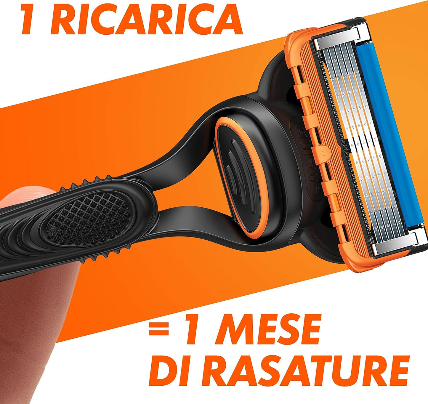 Ricariche Gillette Fusion 5 (4 Lame Originali) | Rasatura Profonda e Precisione Uomo | 5 Lame Anti-Attrito