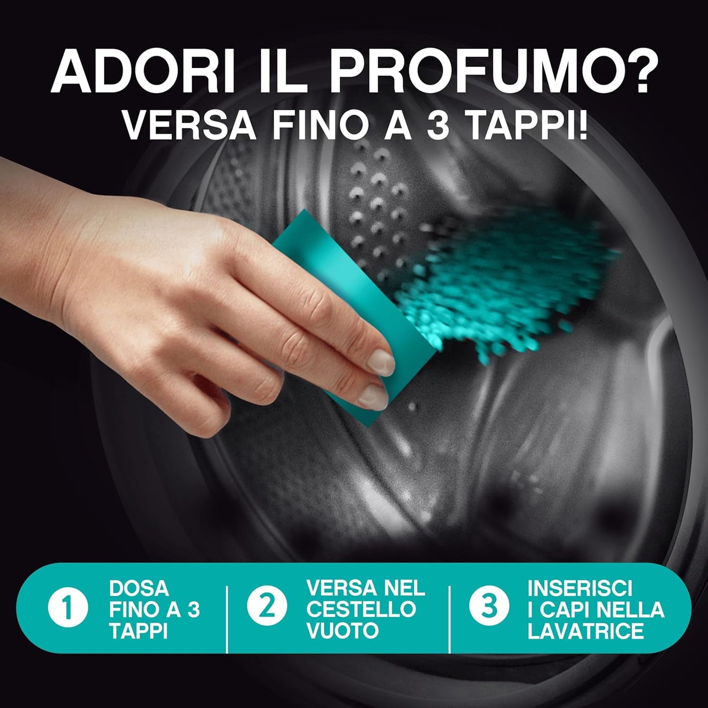Lenor Unstoppables Perle Profumate Fresh 195g | Intensificatore di Profumo per Bucato | Fragranza Vibrante a Lunga Durata